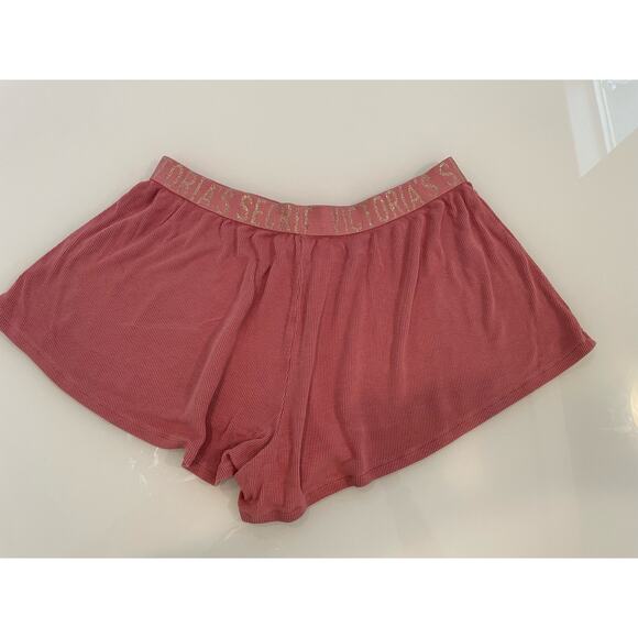 Victoria’s Secret Pink Pajama Shorts Viscose Blend Size M - Picture 1 of 4